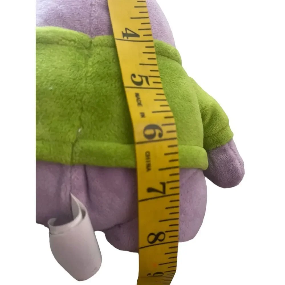 Disney Kids Purple & Green OK Shirt Monster University Squishy Stuffed Plush Toy